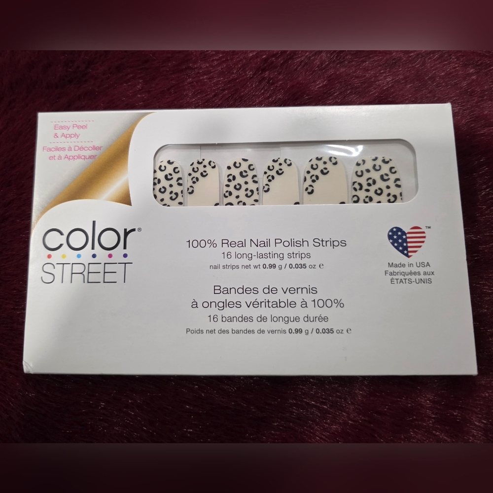 Color Street Black and White Nail Polish Strips
